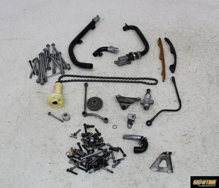 13-17 KAWASAKI NINJA 300 EX300 ENGINE MOTOR PARTS AND HARDWARE NUTS CASE BOLTS