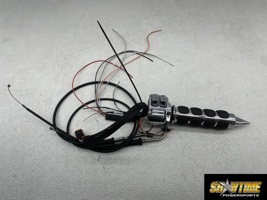 01-06 HARLEY-DAVIDSON SOFTAIL STANDARD FXSTI CHROME RIGHT CONTROL SWITCH