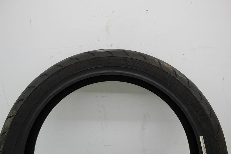 KENDA KM1 ST ROAD 120/70 ZR17 M/C (58W) FRONT TIRE (TREAD:4/32NDS)