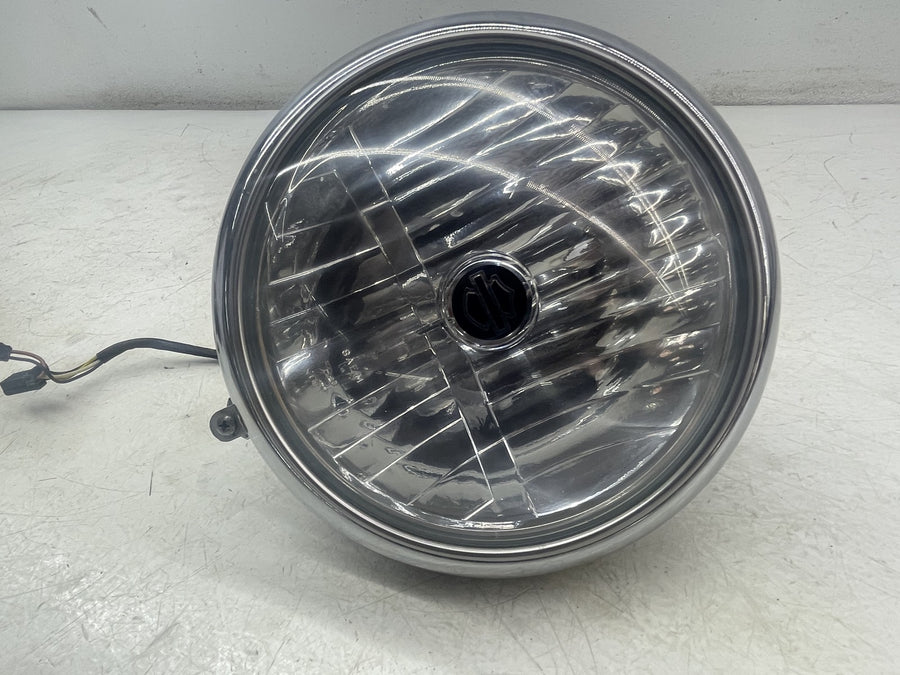 07-11 HARLEY-DAVIDSON SOFTAIL FAT BOY FLSTF HEADLIGHT HEAD LAMP LIGHT BUCKET