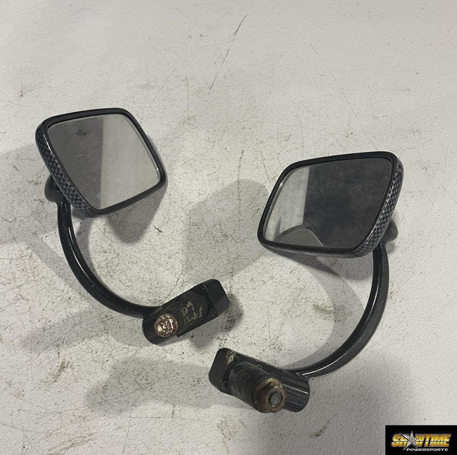 2007 KTM 990 SUPER DUKE AFTERMARKET REAR VIEW MIRROR SET PAIR MIRRORS