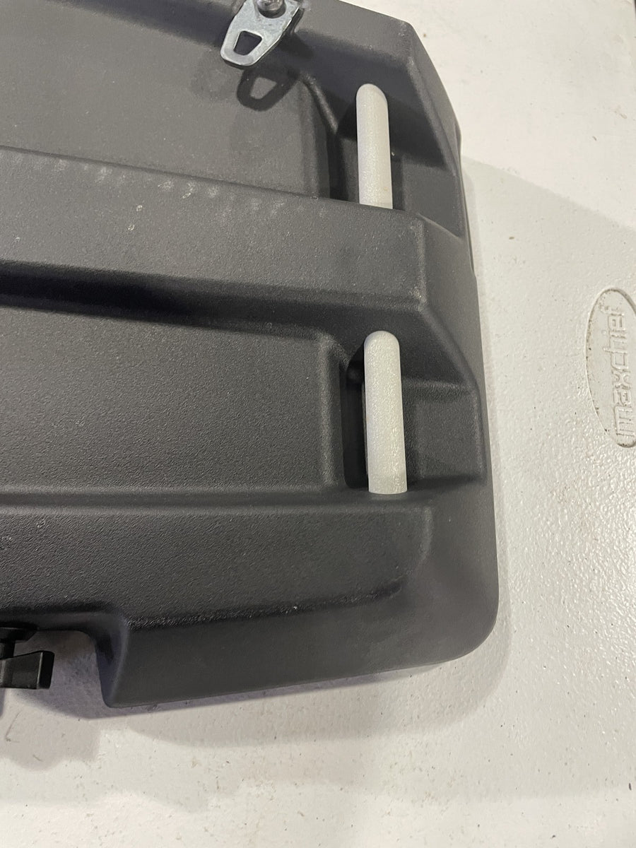 06-11 POLARIS HAWKEYE 300 FRONT FENDER STORAGE ACCESS PANEL LID