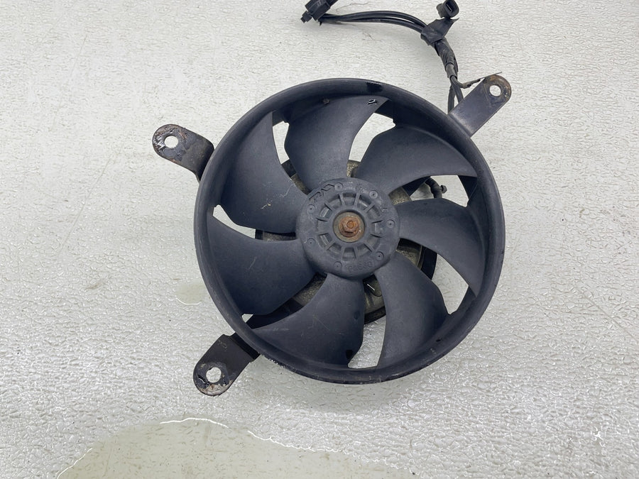 00-01 HONDA RVT1000R RC51 SP1 ENGINE RADIATOR COOLING FAN