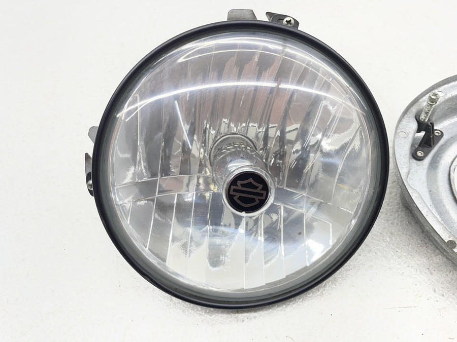 07-11 HARLEY-DAVIDSON STREET GLIDE FLHX SINGLE HEADLIGHT HEAD LAMP LIGHT