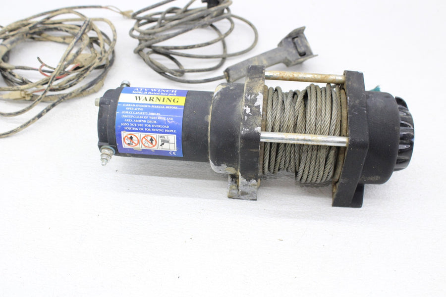 15-22 CF-MOTO ZFORCE 800 EX EPS FRONT 3000LB WINCH PULLEY CABLE WIRES SWITCH