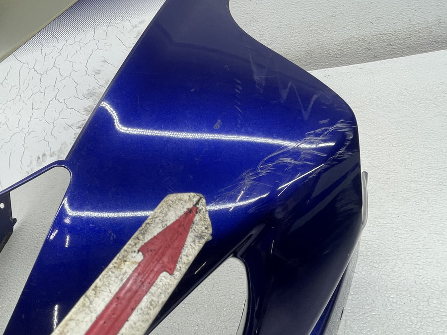 04-05 SUZUKI GSXR750 FRONT UPPER NOSE FAIRING COWL SHROUD WINDSHIELD