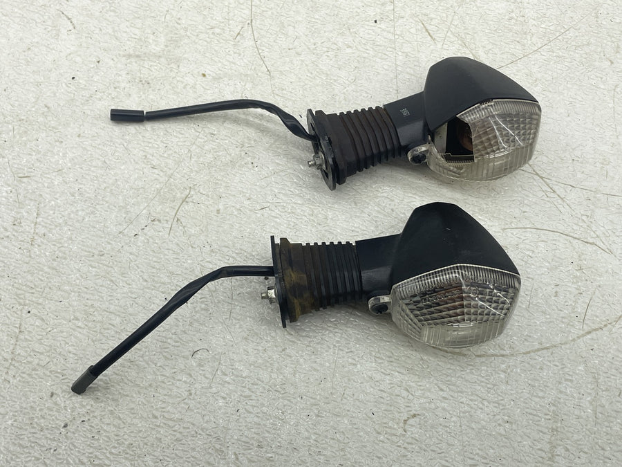 11-12 SUZUKI BANDIT GSX1250FA FRONT LEFT RIGHT TURN SIGNALS LIGHT INDICATORS