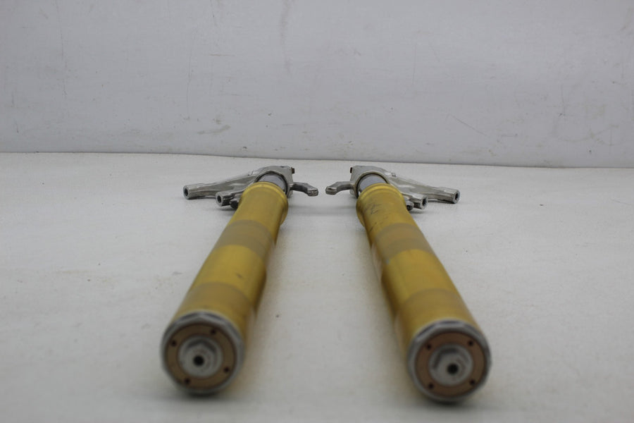 10-14 APRILIA RSV4 FRONT FORKS SHOCK SUSPENSION SET PAIR (STRAIGHT) (READ)