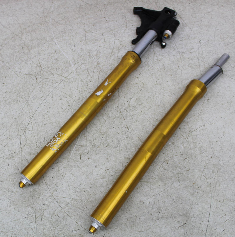 08-16 YAMAHA YZF R6 FRONT FORKS SHOCK SUSPENSION SET PAIR (SEE DESCP)