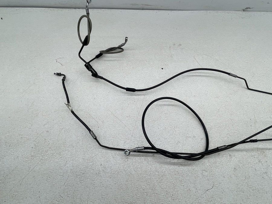 12-17 VICTORY CROSS COUNTRY TOUR ABS BRAKE LINES HOSES HOSE LINE FRONT REAR SET