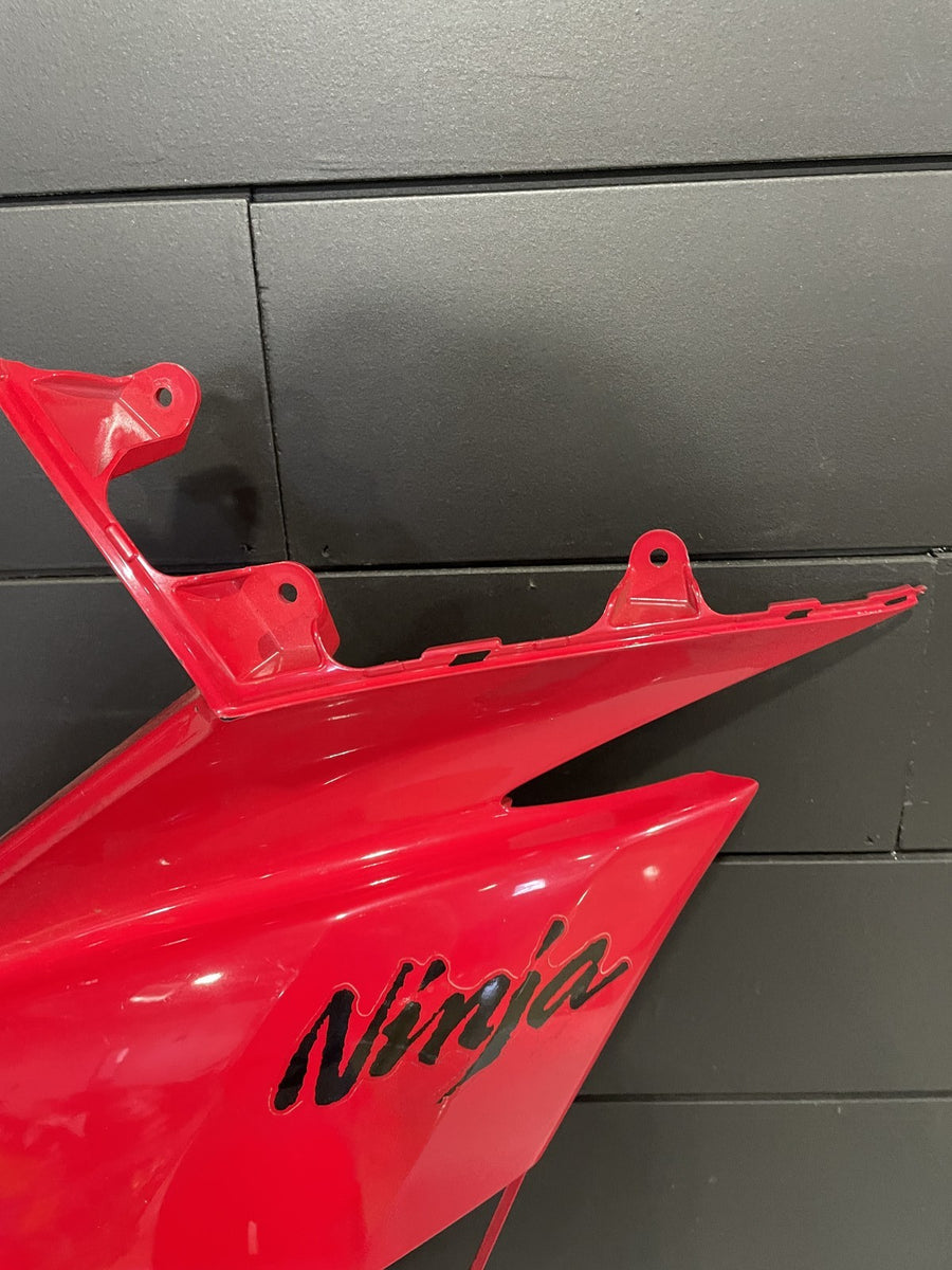 09-12 KAWASAKI NINJA ZX6R RIGHT LOWER MID UPPER SIDE FAIRING COWL