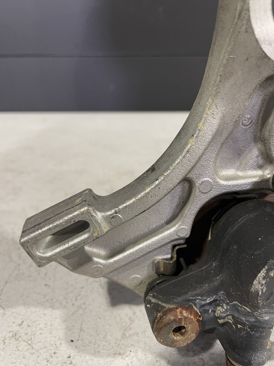 07-12 HONDA CBR600RR REAR BACK BRAKE CALIPER W MOUNT BRACKET