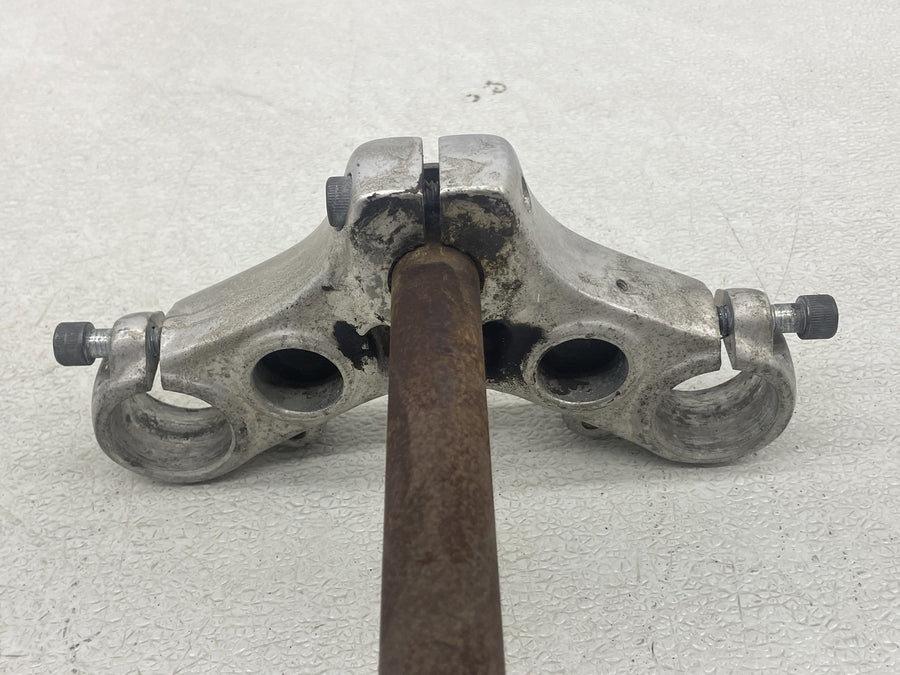 87-92 HARLEY-DAVIDSON LOW RIDER FXLR FRONT FORKS UPPER LOWER TRIPLE TREE STEM