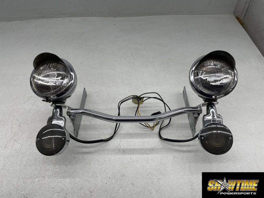 89-91 HARLEY-DAVIDSON ELECTRA GLIDE CLASSIC FLHTC FRONT TURN SIGNAL BAR MOUNT