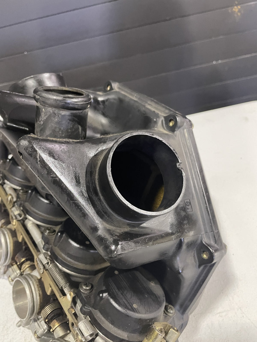 98-02 KAWASAKI NINJA ZX6R CARBS CARBURETORS AIRBOX TPS
