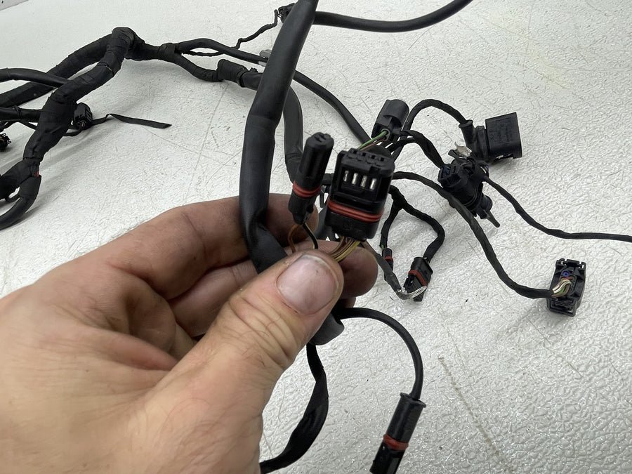09-14 BMW F800R ABS MAIN ENGINE WIRING HARNESS MOTOR WIRE LOOM 7701244