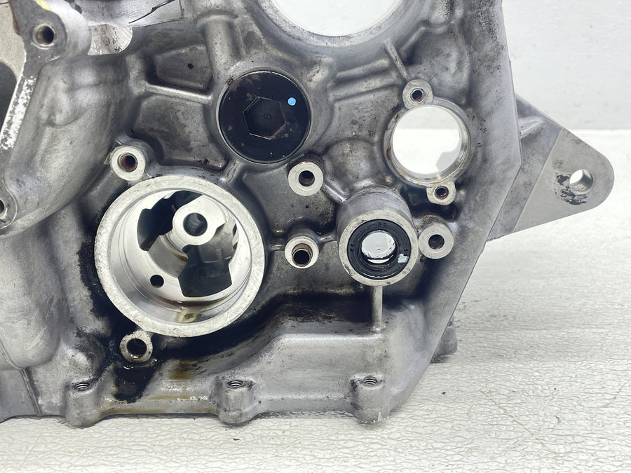 13-18 KAWASAKI NINJA ZX6R 636 ENGINE CRANKCASE CRANK CASE BLOCK CYLINDERS PISTON