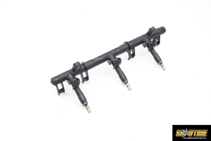 11-17 SEA-DOO GTI 155 SE GAS FUEL INJECTORS DISTRIBUTER RAIL