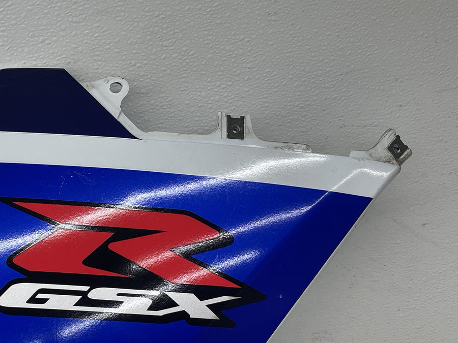 04-05 SUZUKI GSXR750 RIGHT MID UPPER SIDE FAIRING COWL PLASTIC 94407-30G20-019