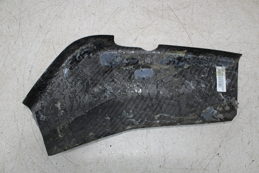 09-14 BMW S1000RR RIGHT LEFT REAR CARBON SWINGARM SIDE COVERS COWLS PANELS TRIM