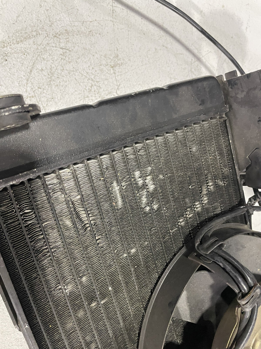 91-94 HONDA CBR600F2 ENGINE RADIATOR MOTOR COOLER COOLING RADIATER COOLING FAN