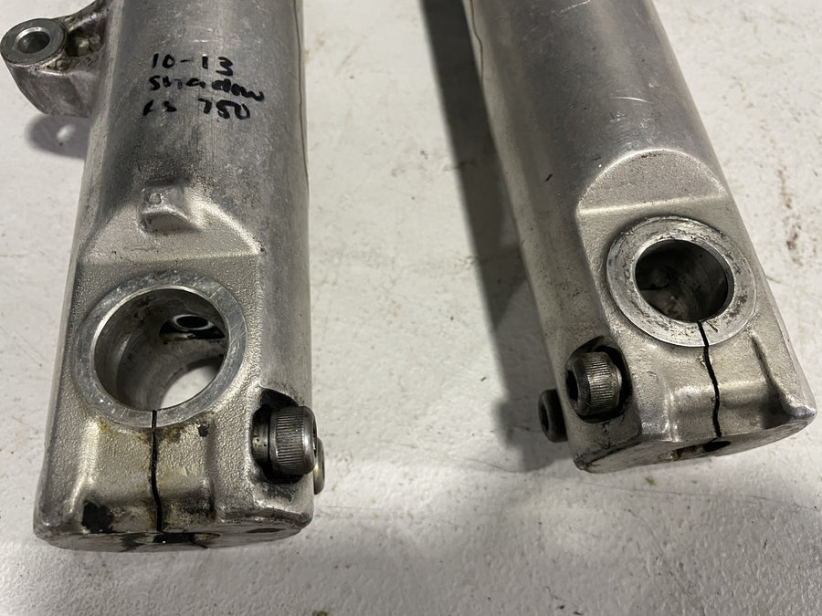 10-13 HONDA SHADOW RS 750 FRONT FORKS SHOCK SUSPENSION SET PAIR