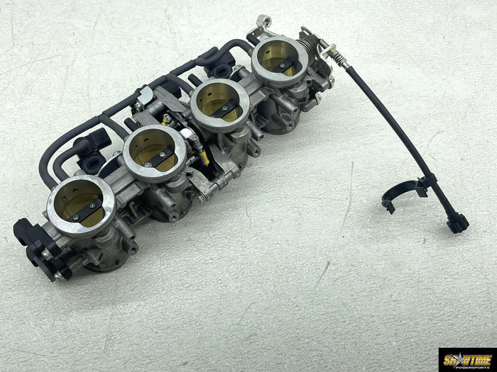13-18 KAWASAKI NINJA ZX6R ZX636 THROTTLE BODY BODIES TPS STVA ACTUATOR SENSOR