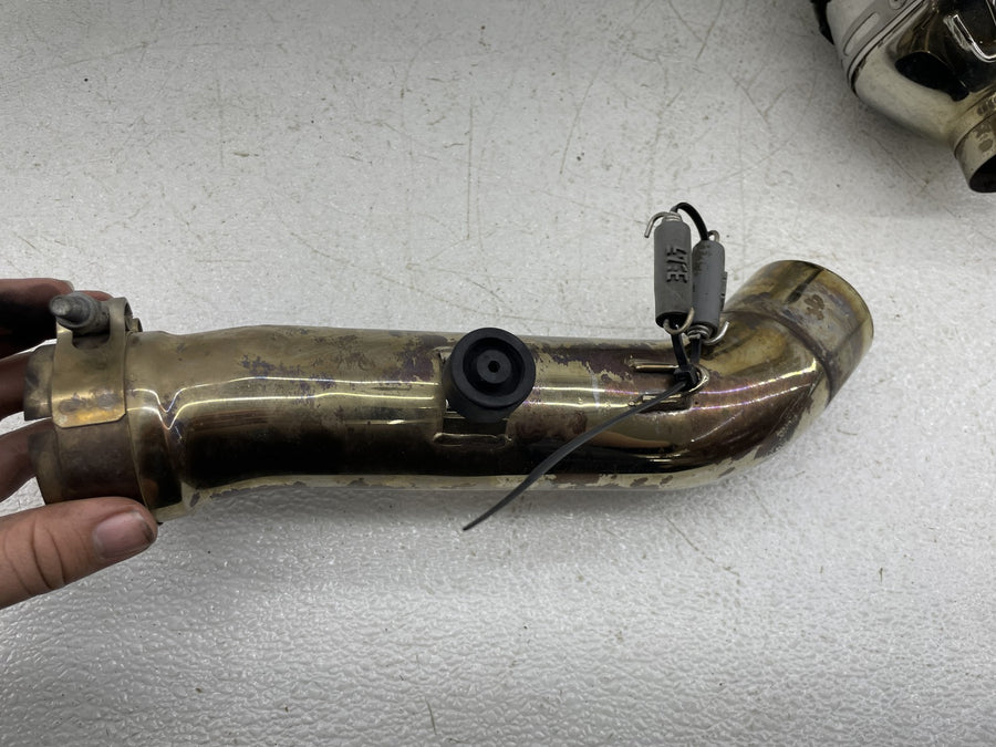 06-15 YAMAHA FZ1 YOSHIMURA EXHAUST PIPE MUFFLER SLIP ON CAN SILENCER