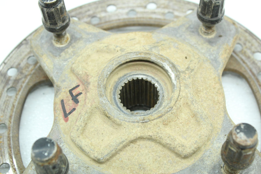 14-15 POLARIS SCRAMBLER 850 FRONT WHEEL RIGHT LEFT HUBS HUB ROTORS SET