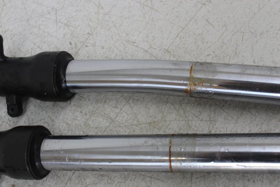 11-14 HONDA CBR250R FRONT END FORKS TRIPLE TREE CLAMP FORK TUBES FOR PARTS BENT
