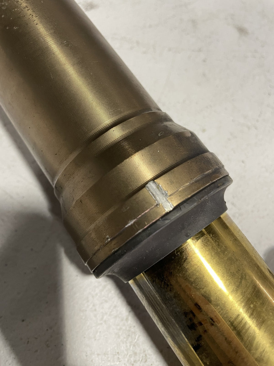 01-02 SUZUKI GSXR1000 LEFT FRONT FORK SHOCK SUSPENSION