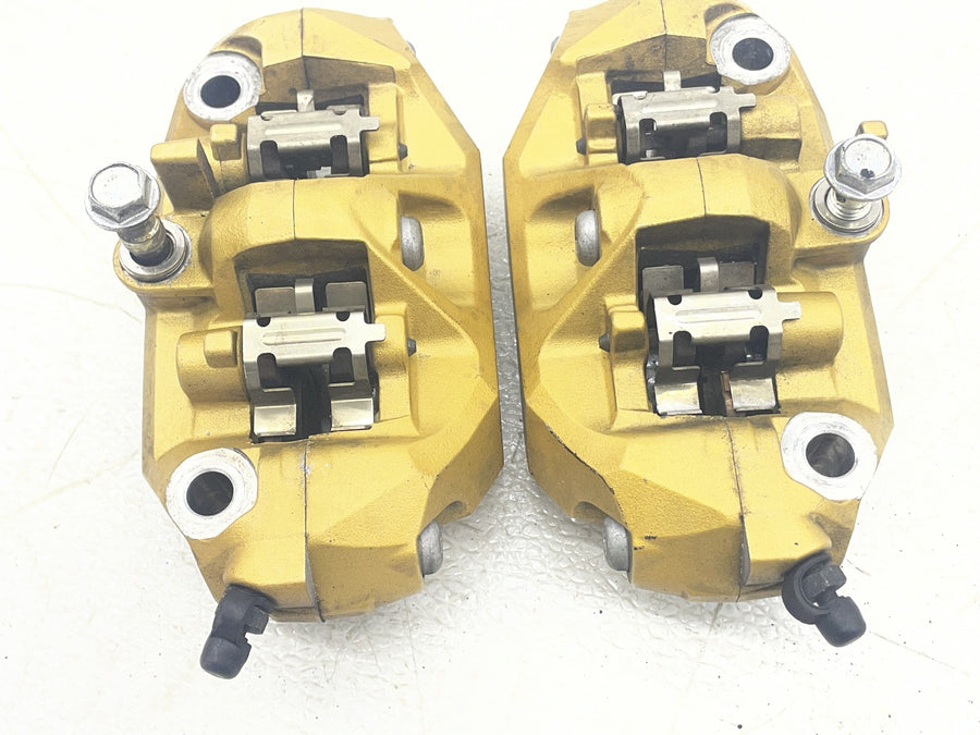 04-05 KAWASAKI NINJA ZX10R RIGHT LEFT FRONT BRAKE CALIPER SET PAIR CALIPERS