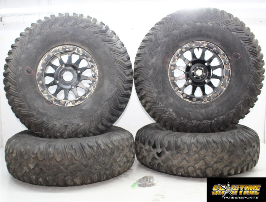 20-26 KAWASAKI TERYX KRX 1000 KRF 1000 HD BEADLOCK FRONT REAR WHEELS RIMS SET