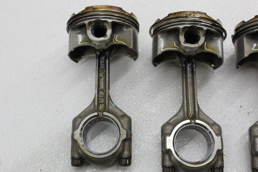 13-17 HONDA CBR600RR ENGINE MOTOR BLOCK PISTONS W/ CONNECTING RODS SET