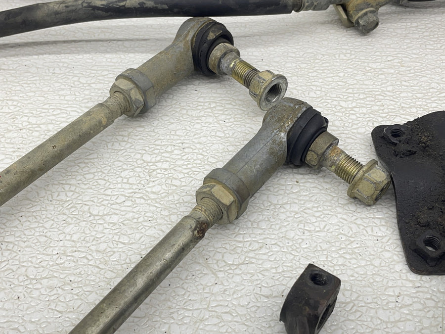 91-96 HONDA FOURTRAX 200 TRX200 TYPE II PARTS HARDWARE TIE RODS PEGS PEDAL MOUNT