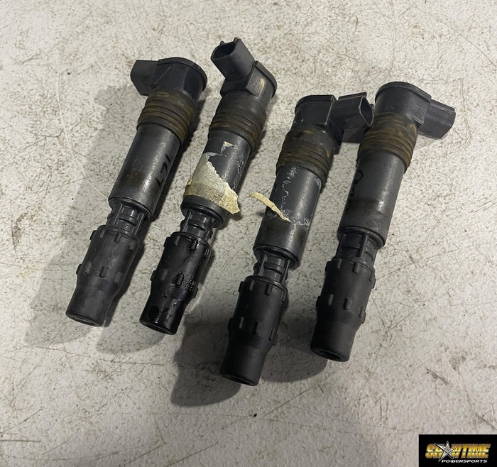 00-01 HONDA CBR929RR IGNITION COILS COIL SPARK PLUG CAPS