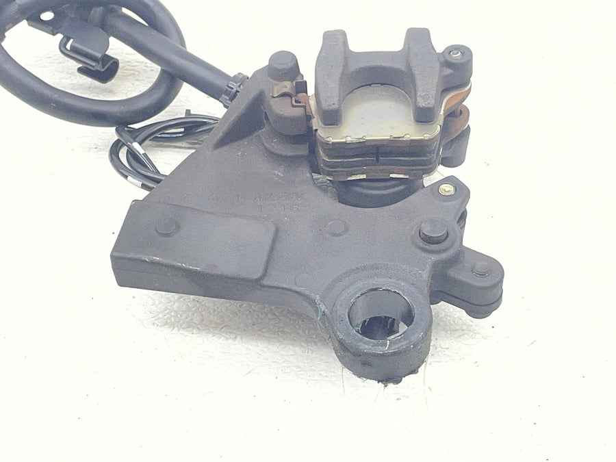 19-23 KAWASAKI NINJA ZX6R ZX636 REAR BACK BRAKE CALIPER W MOUNT SPEED SENSOR