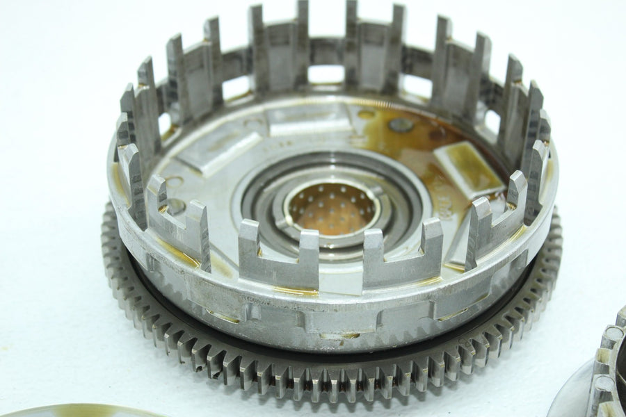 07-09 KAWASAKI VERSYS 650 KLE650 CLUTCH BASKET HUB PESSURE PLATE ASSY