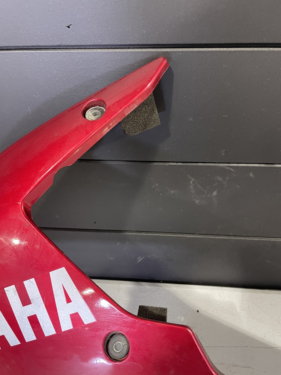 04-06 YAMAHA YZF R1 LEFT LOWER BOTTOM BELLY SIDE FAIRING COWL