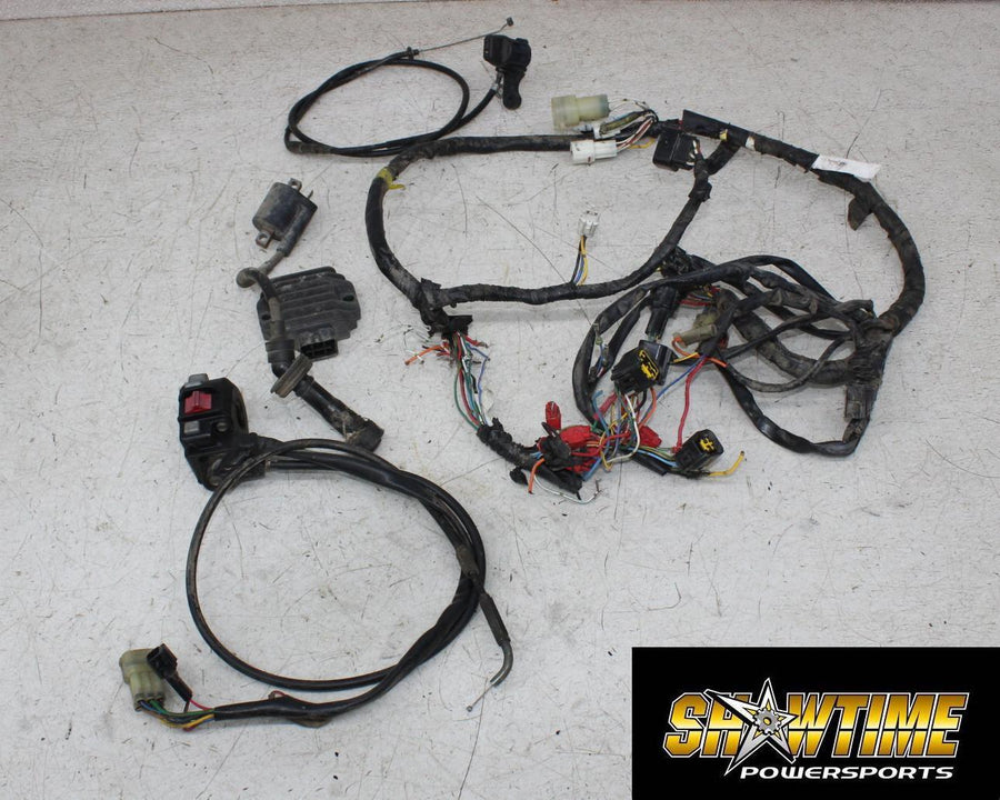 01-05 YAMAHA RAPTOR 660 ENGINE WIRING HARNESS MOTOR WIRE SWITCH RECTIFIER COIL