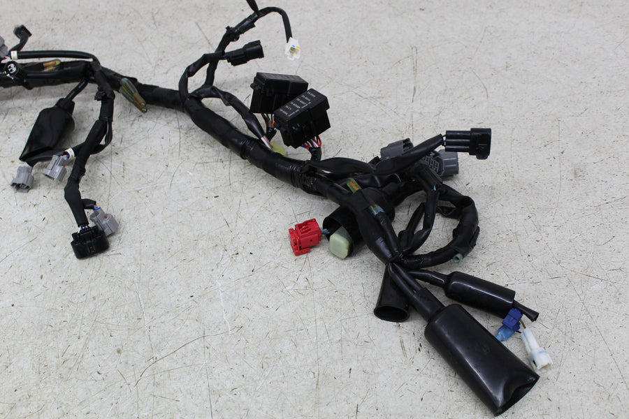 24 KAWASAKI NINJA ZX4R MAIN ENGINE WIRING HARNESS MOTOR WIRE LOOM (SEE DESCP)
