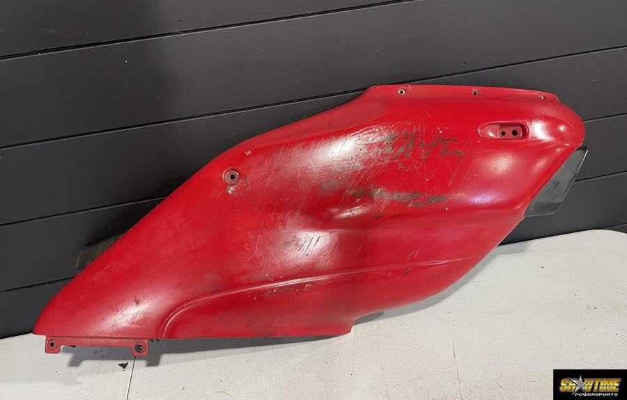 03-07 DUCATI SUPERSPORT 800 RIGHT FRONT UPPER MID SIDE FAIRING COWL PLASTIC
