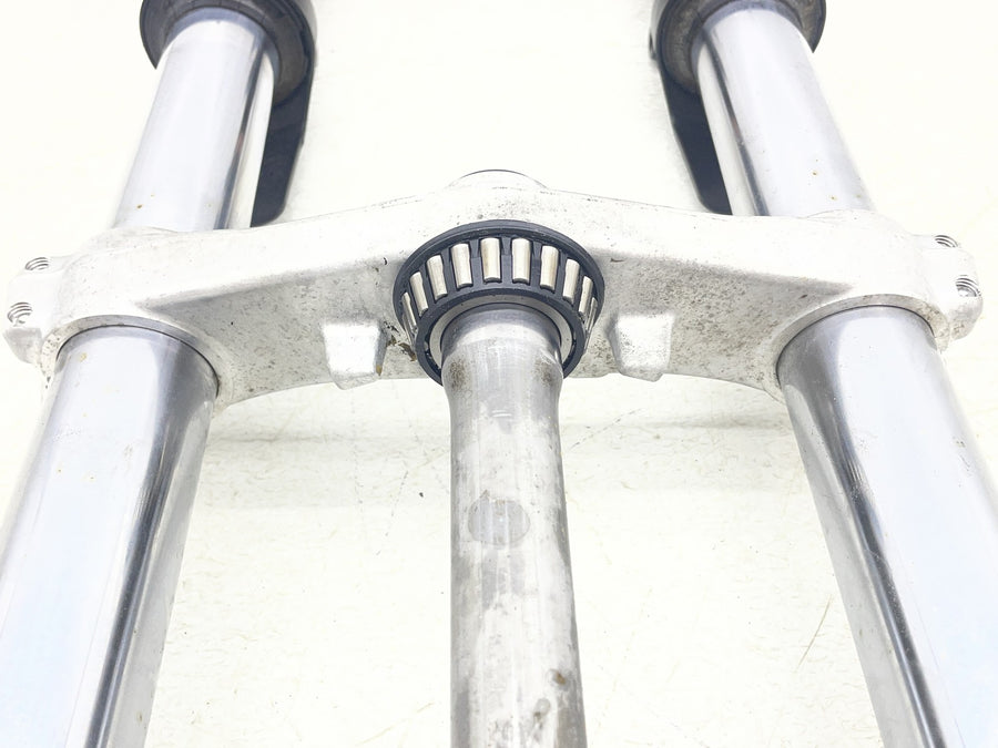 11-12 SUZUKI BANDIT GSX1250FA FRONT FORKS SUSPENSION TRIPLE TREE STRAIGHT