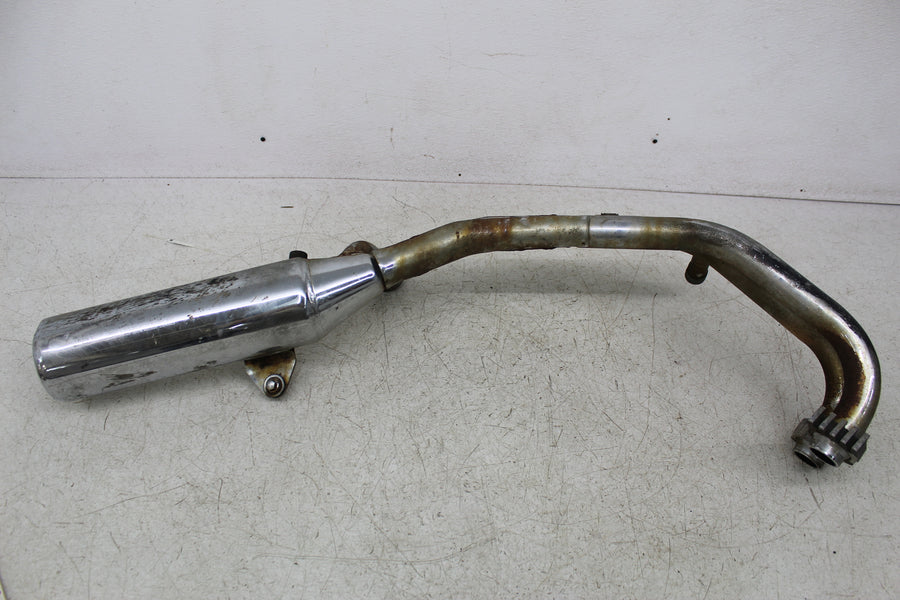 86-87 YAMAHA FAZER 700 FZX700 FULL EXHAUST SYSTEM HEADERS HEAD PIPE MUFFLER