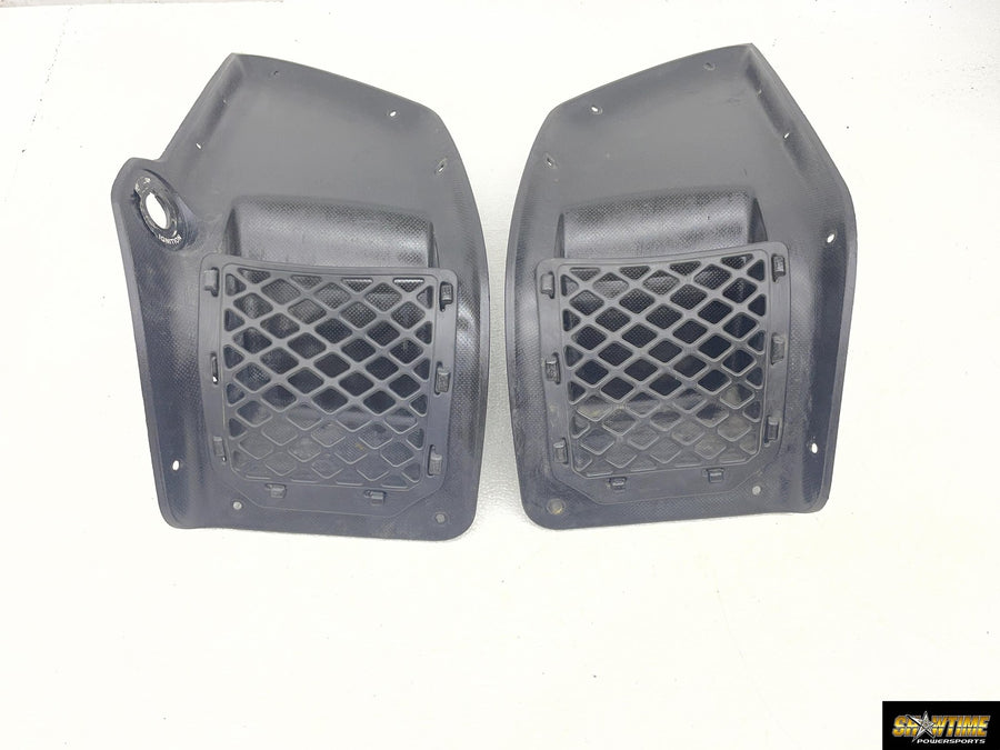 05-09 KAWASAKI BRUTE FORCE 750 KVF750 FRONT LEFT RIGHT SIDE COVERS POCKETS