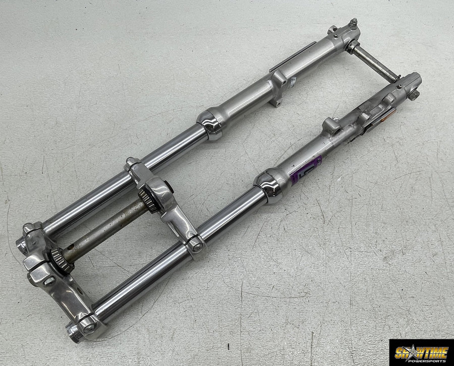 04-06 HARLEY-DAVIDSON SPORTSTER 1200 XL1200C FRONT FORKS SUSPENSION TRIPLE TREE