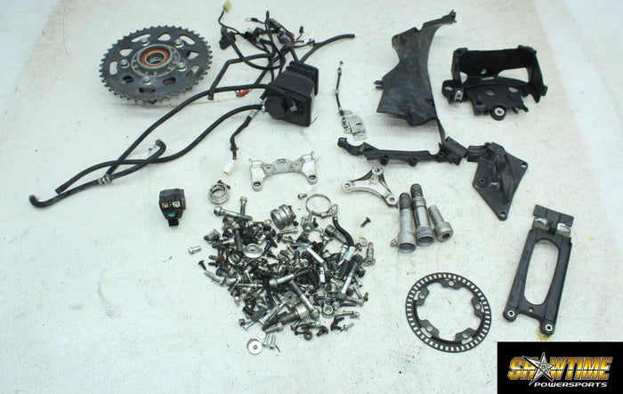14-15 DUCATI 899 PANIGALE PARTS HARDWARE SPROCKET BATTERY TRAY NUTS BOLTS