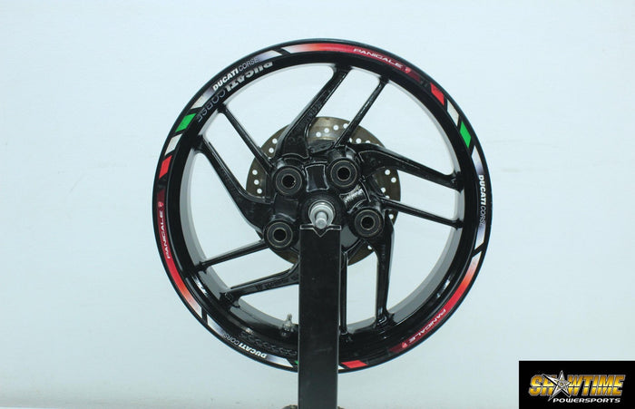 14-15 DUCATI 899 PANIGALE REAR WHEEL BACK RIM STRAIGHT