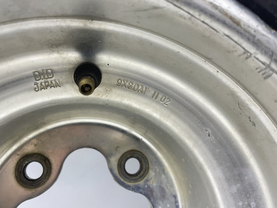 91-96 HONDA FOURTRAX 200 TRX200 TYPE II REAR WHEELS RIMS 9X8.0