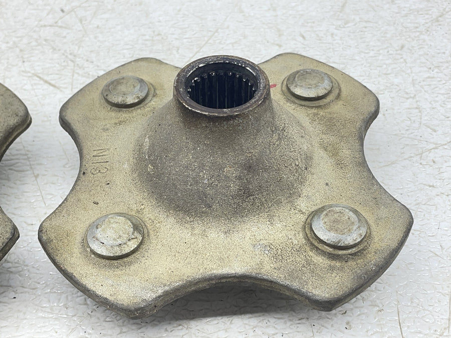 91-96 HONDA FOURTRAX 200 TRX200 TYPE II REAR BACK WHEEL RIGHT LEFT HUBS HUB SET